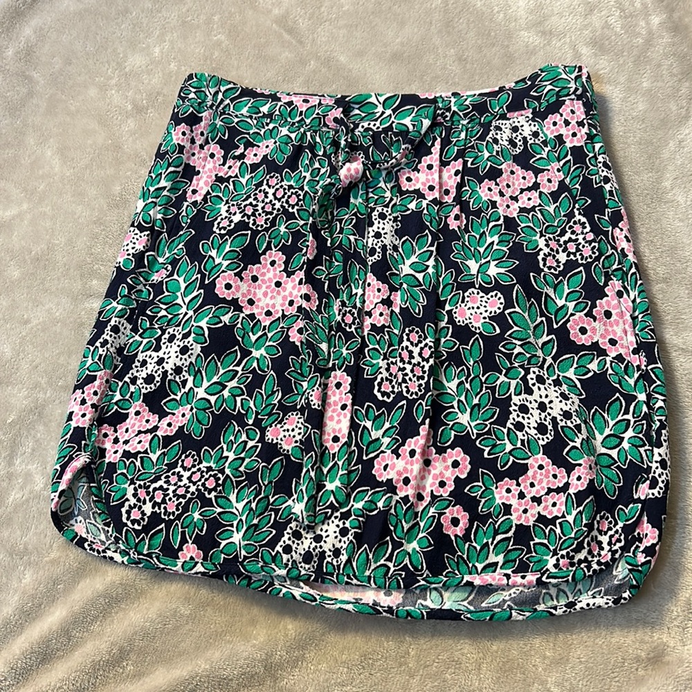 Draper James floral mini skirt